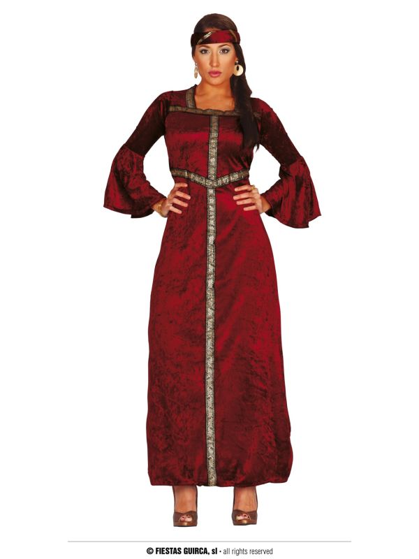 Disfraz princesa medieval