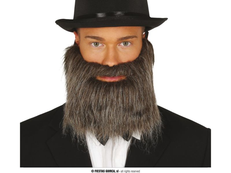 Barba y Bigote gris