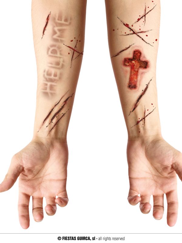 Tatuajes Adhesivos heridas