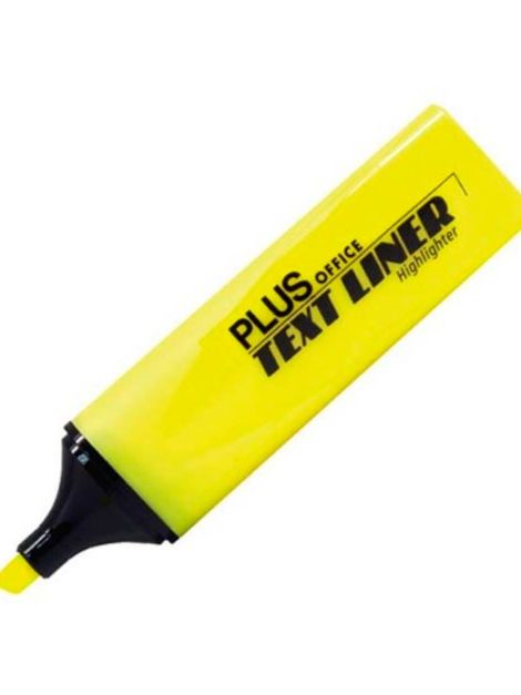 MARCADOR FLUORESCENTE AMARILLO TEXT LINER