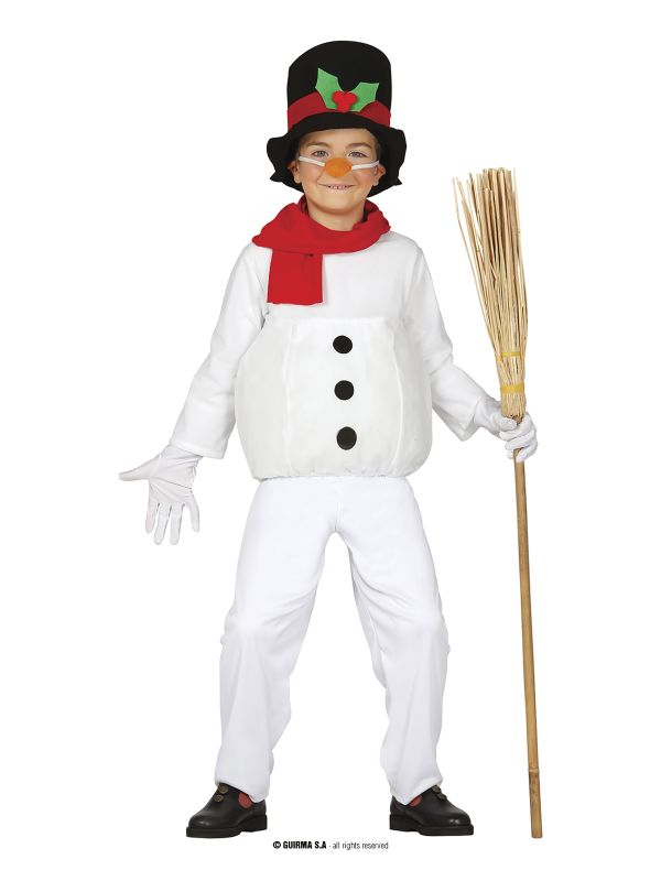 Disfraz de Muñeco de Nieve Infantil