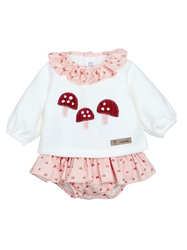 Conjunto pololo Caldas rosa