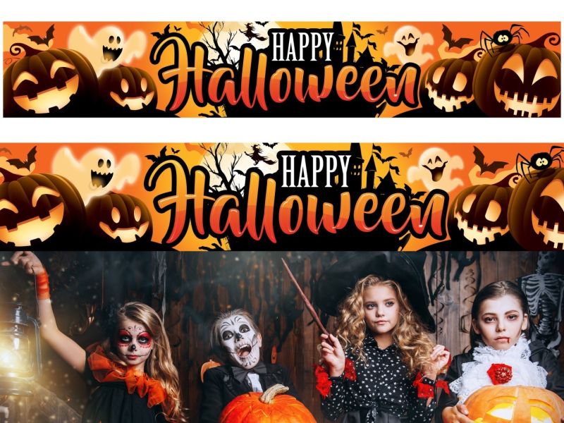 Letrero Happy Halloween