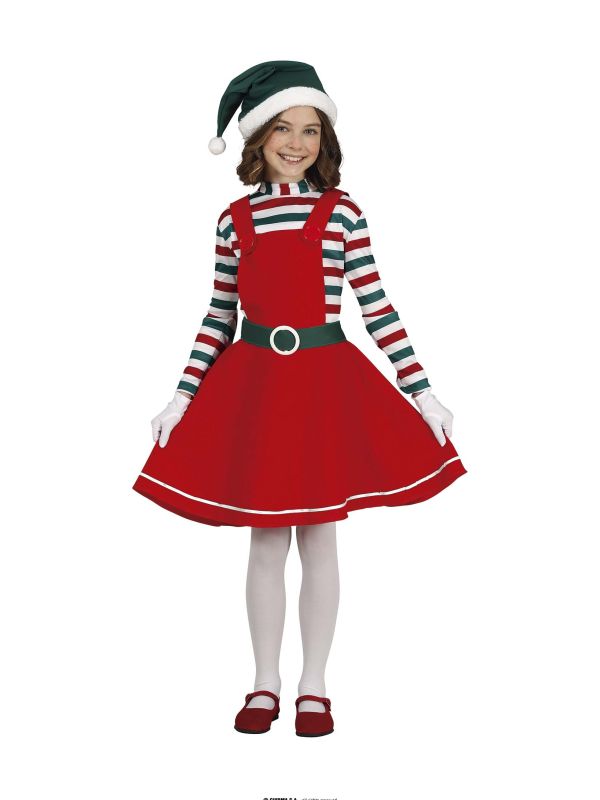 Disfraz de Elfa de Santa Infantil