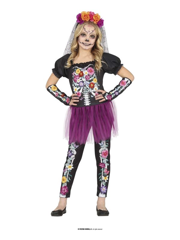 Disfraz de Catrina Infantil