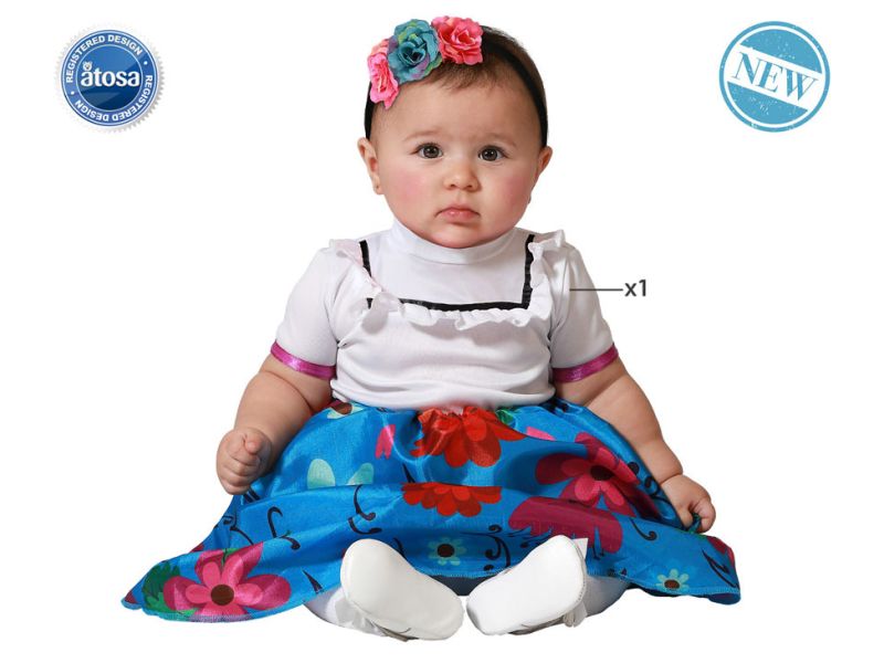 Disfraz de Colombiana bebe