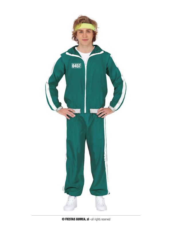 Disfraz de Gimnasta Verde