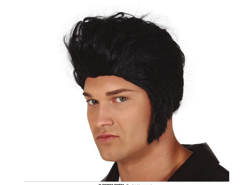 Peluca rey del rock