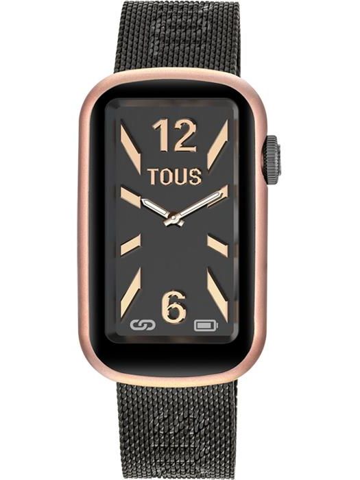 SmartWatch Tous Watches T-Band Aluminio Gris y Rosado 
