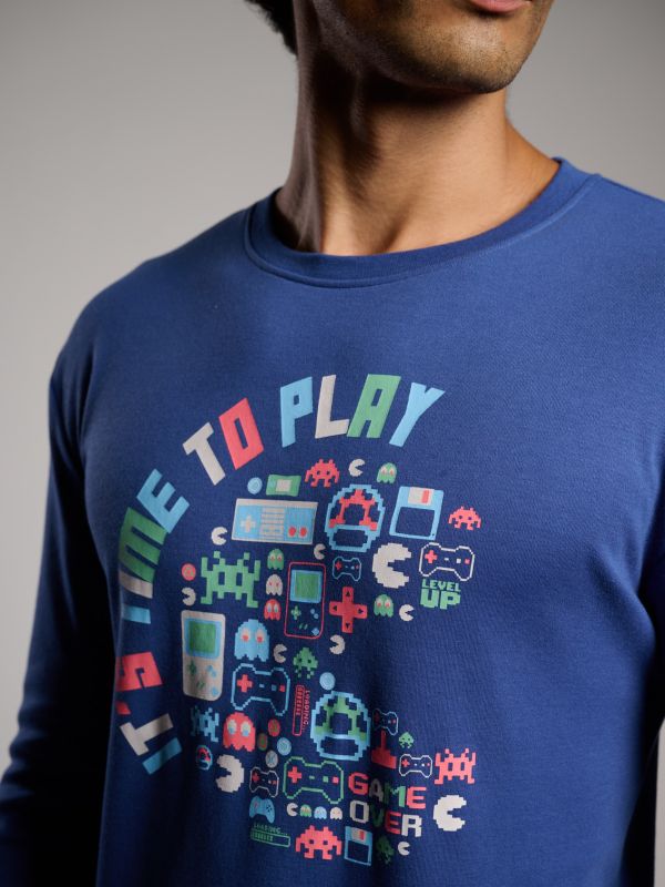 Pijama hombre afelpado Game Over