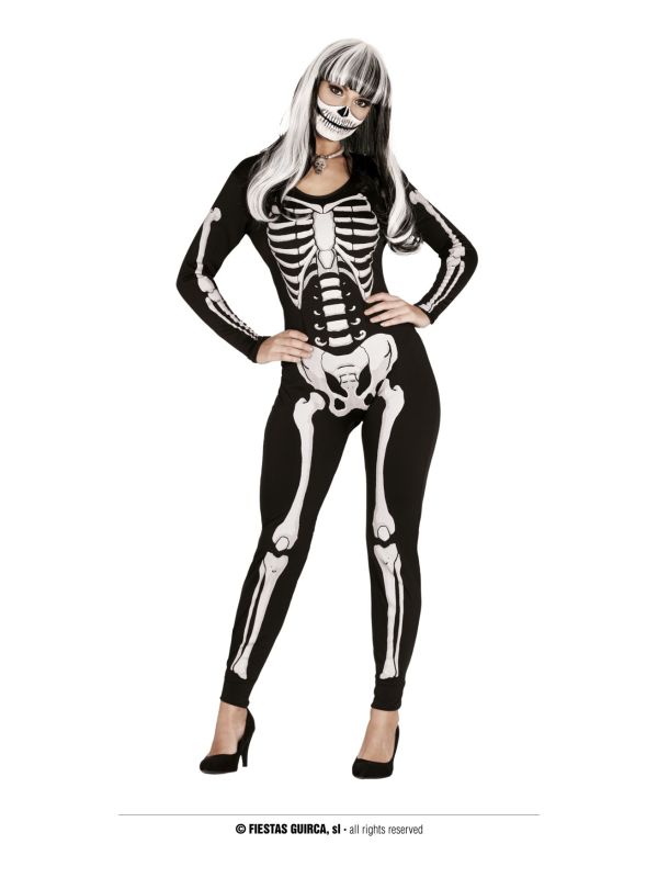 Disfraz de Esqueleto de Mujer